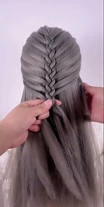 Wedding-Style Braided Bun Hairstyle