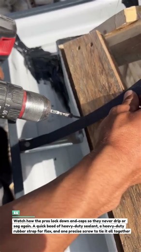 Gutter installation #oddlysatisfying #construction #diyhacks #lifehacks #machinery #diyprojects