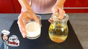 😲 Mescola questi 2 ingredienti e il risultato ti sorprenderà! Bastano pochi secondi per fare la classica panna da cucina 😁 | In cucina con Paolina