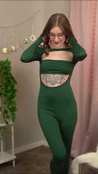 [4K] Transparent No Bra Sheer Lingerie Try On Haul Review With Amy | Wet vs Dry 2024 🌹