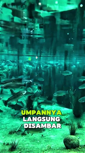 Amazing Underwater Fishing Footage! #shorts