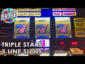 Triple Stars - 5 Line Slots