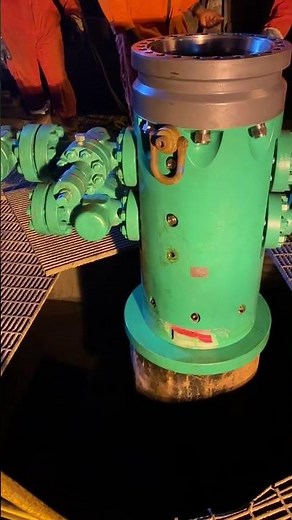 13-5/8in Compact Wellhead System Installed #drillingoperations #oilwelldrilling #well