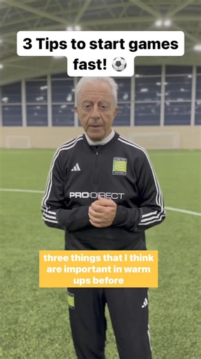 83K views · 852 reactions | 3 Tips to Start Games Fast. Champions Start Here! | Coerver Coaching | Facebook