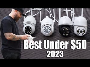 Best Cheap Outdoor WiFi Pan Tilt IP Security Camera 2023 Under $50
