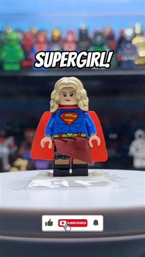 I made LEGO SUPERGIRL from Supergirl 2026! #shorts