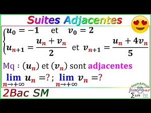 Adjacent Sequences - Numerical Sequences - 2 Bac SM - [Exercise 23]