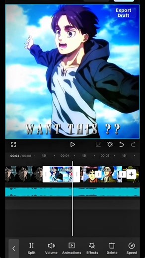 WANT THIS ?? Blur Zoom Out Transition Tutorial 💀😱 | #capcut #capcuttutorial #erenedit #edit