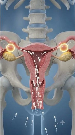 How Does Fertilization Happen? 🥚🧬 | 3D Medical Animation