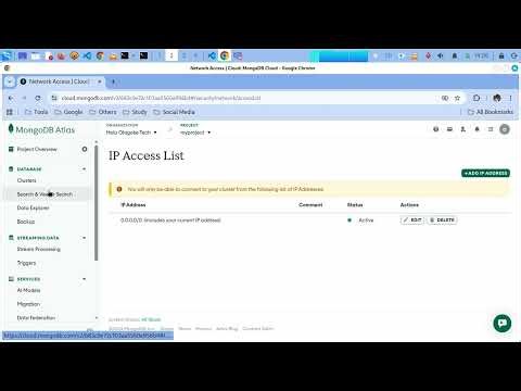 ShieldEye MongoDB Setup Tutorial | Create Atlas Cluster, Users & Environment Variables