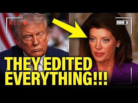 Trump LOSES IT in HIGHLY EDITED 60 Minutes Interview