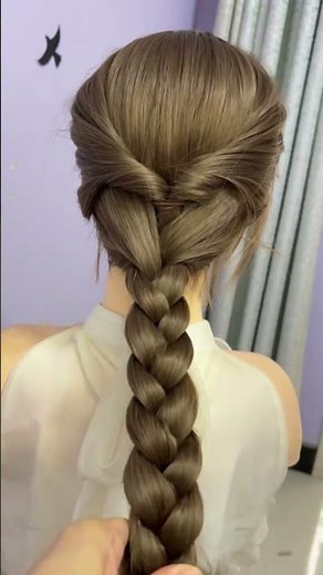 Elegant Modern Chinese Braided Hairstyle Tutorial 🌸