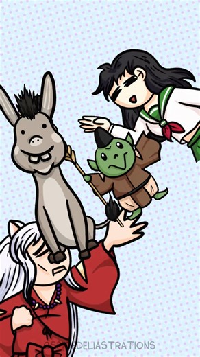 An episode of Inuyasha, basically. 🤣