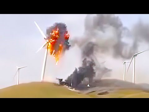 Wind Turbine Disasters Caught On Camera