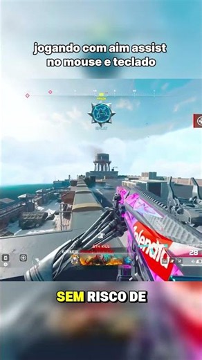 Aim assist for mouse and keyboard Warzone PC