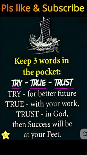 "3 Secrets to SUCCESS 🚀 Keep 3 Words in the Pocket 😱🔥" #lifelessons