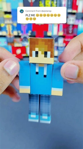 Minecraft Skins Paper Craft ✂️ Easy DIY”# Minecraft Skin in Real Life 🤯 (Paper Craft)