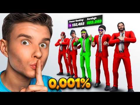 FINDE DEN PRO ⇨ 0,001% CHANCE