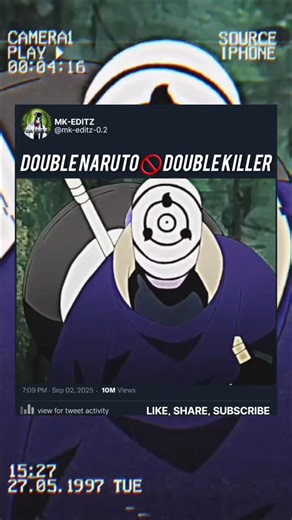 🤠DOUBLE NARUTO🚫 DOUBLE KILLER BEE: THE MOST POWERFUL NARUTO AND KILLER BEE 🥶🤯...