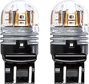 Pilot Automotive IL-7443-15RBK Flashing Brake Light Bulb (2pc / Red), 1 Pack