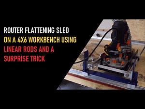 I Built a Giant Homemade Router Sled