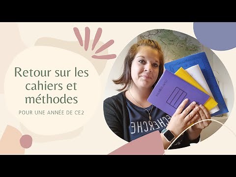 Cahiers et méthodes pour CE2 - Retour après un an d'expérience!
