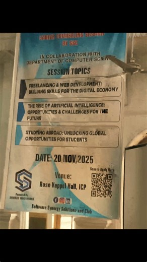 ISLAMIA COLLEGE PESHAWAR 🔵 on Instagram: "Just visuals for now, but the wait will be worth it 👀🎬 Stay tuned! 🔥📢 Pathways ’25 – Career Counseling Session by @software_synergy_solutions is coming your way! 🎯 Get ready to explore your future, connect with experts, and level up! 🔥🚀 . . . . . ."