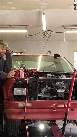 First start of the s10 swapped s10.... just running off of starting fluid ATM.