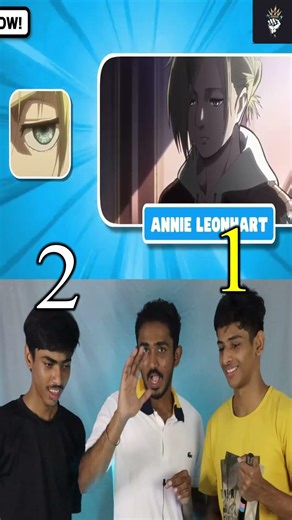 Guess the AOT Character from Eyes challenge