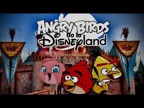 The Angry Birds GO to DISNEYLAND 🐭🎡🎠🎟️