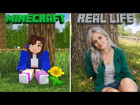 ALL MINECRAFT MOBS VS REAL LIFE - Realistic Comparison (With Animation)