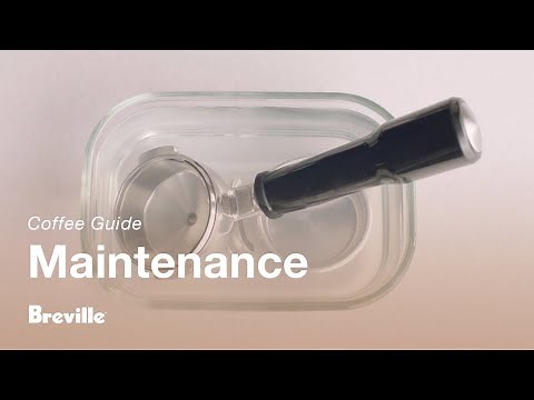 The Barista Express® | How to clean the portafilter and filter basket in two steps | Breville USA