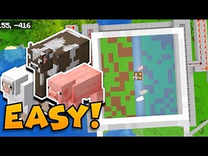Passive Mob Farms: Best Methods Bedrock, (1.20 and more!)