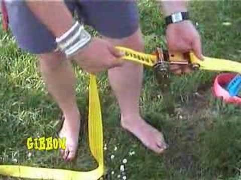 GIBBON SLACKLINE INSTRUCTIONS
