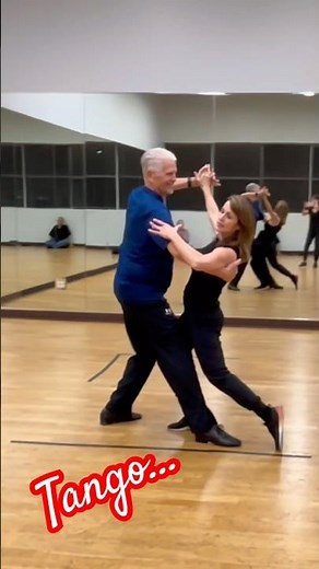 American smooth Tango class routine silver level #tango #basics #syllabus #americansmooth #dance