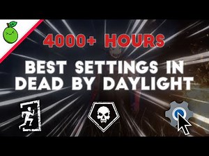 BEST Settings for DEAD BY DAYLIGHT (Recording & Streams)