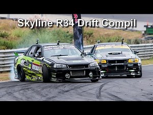 NISSAN Skyline R34 Drift Compilation 2021