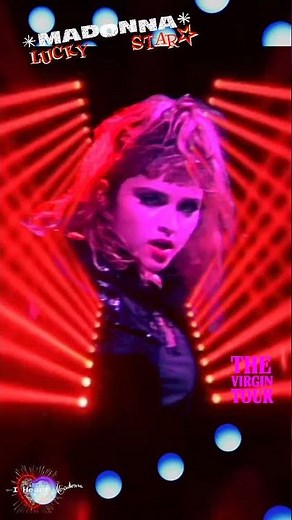 Madonna - Lucky Star live from The Virgin Tour