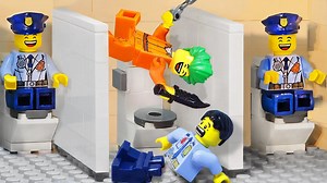 【LEGO Land】乐高警察｜小心！囚犯闯进厕所