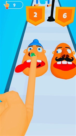Long Dirty Finger Run Gameplay Walkthrough Lvl 06 #dirtyfinger #games #shorts
