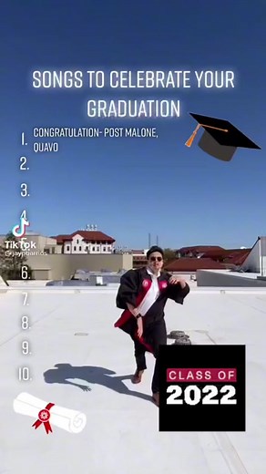 Our Red Hawks are leaving the nest, what song will you go out with? @jpbarrios #graduation #college