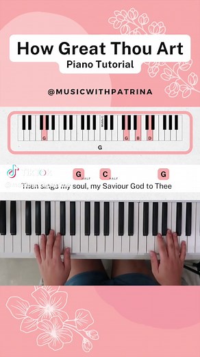 Learn How Great Thou Art on Piano: Easy Chords Tutorial