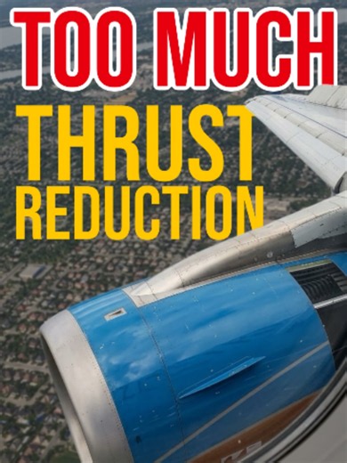 Crazy Thrust Reduction #flight #pilot #cockpit #plane #aviation | a330 reverse thrust