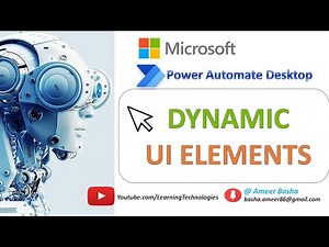 Power Automate Desktop || How to Handle Dynamic UI Elements