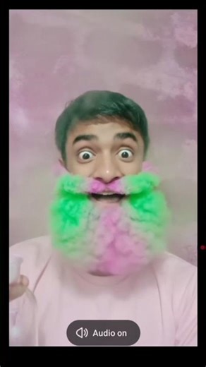 This Colorful Beard Filter Is Too Funny 😂🔥 #Shorts