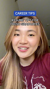125K views · 5.1K reactions | Resume tips for fresh graduates | Gianna Abao | Facebook