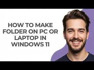 How To Make Folder On PC or Laptop In Windows 11 - GUIDE!