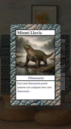 Salieron 3 cartas dinosaurio Wuerhosaurus!