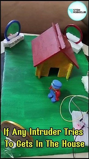 🔒 Laser Security System with Arduino | Smart DIY STEM Project #shorts