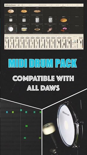 Soul MIDI Drum Pack, Addictive Drums Presets #mididrums #addictivedrums2 #soulsamples